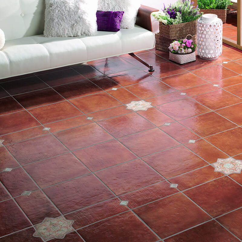 cotta spanish clay tile kichen floor toronto