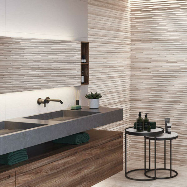 wewood blanco light warm grey wood kitchen backsplash decor accent wall tile toronto ontario canada
